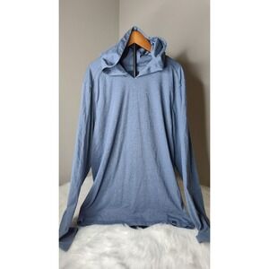 Prana Men's Hooded Long Sleeve T-Shirt Athleisure Activewear